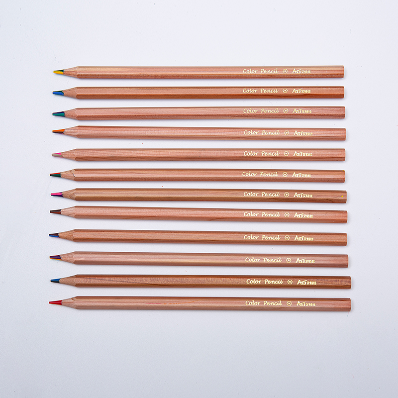 Cedar Wooden Mixed Color Pencils