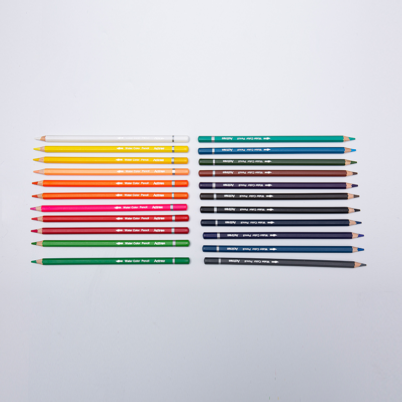 Hexagonal Watercolour Pencils for Children Drawing